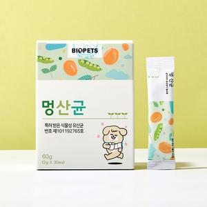 바이오펫츠 강아지 유산균 멍산균 1달분 30ea