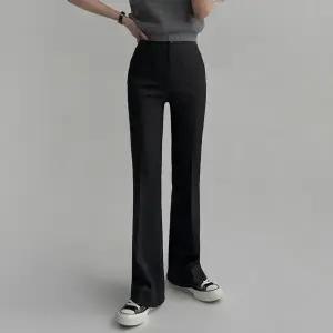 [에이와비] [140.150ver] #AWABMADE:_올데이롱부츠컷슬랙스 -키작녀/기장선택/2color/4size/직장인/하객룩 추천