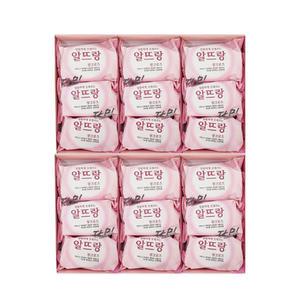 알뜰하게 오래쓰는 알뜨랑 핑크로즈 비누 140g x3개입 x6개(총18개)