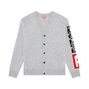 디젤 남성 울 가디건 루즈핏 K SARRI A130090AJBJ 96X 그레이