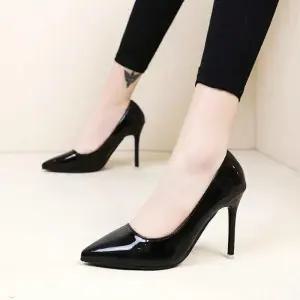 ONM 킬힐 펌프스 스틸레토 여성 데일리 애나멜