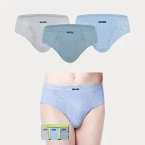 제임스딘 남성삼각팬티 면삼각팬티 3매입 세트 115 120 까지