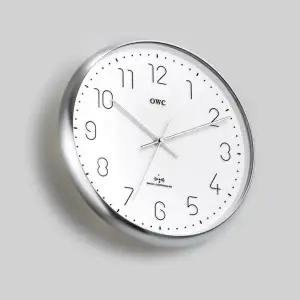 OWC DEW무선전파 벽시계 자동시간맞춤 무소음 사무실 학교 병원 인테리어 선물 코스트코