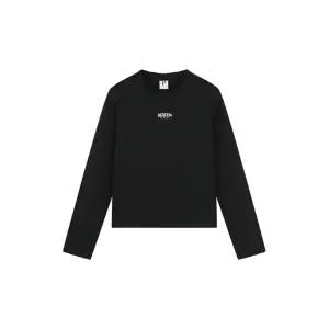 [롯데백화점]폴햄 여성) 그래픽 크롭 긴팔티셔츠 (PHE3TR2110)