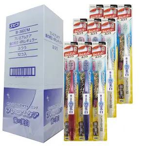 에비스 플래티넘 화이트닝케어 칫솔 W62, 9개