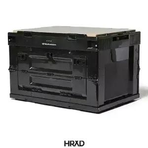헤이릴렉스캄다운 캠핑 V2 오픈형 수납장 폴딩박스 블랙 HRXDFDB2-BK