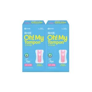 [화이트]화이트 오마이 탐폰 슈퍼 8개입X2팩