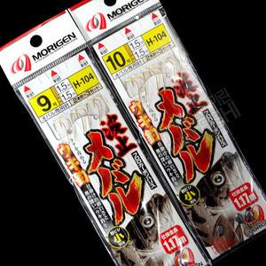 [피싱드라마] 모리겐 하토 메바루카드채비 H-104/배낚시/선상낚시/외줄카드채비