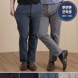[중년의 품격]중년 남성 시원하고 편안한 노턱 스판 바지 643