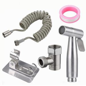 화장실청소호수 욕실 베란다 변기 옆 연결 스프링 호스 물 청소 스프레이건 미니건 샤워기
