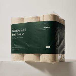 디어커스 뱀부500 먼지날림없는 대나무 화장지 3겹 18롤 x2