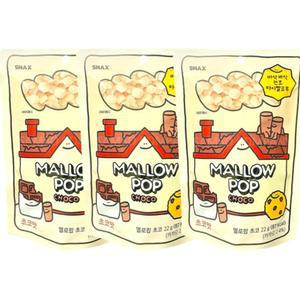 멜로팝 초코 3개 멜로팝 멜로팝초코 건조마시멜로 건조초코마시멜로 마시멜로우