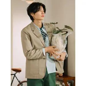 [빈폴] 코튼 스트레치 가먼트워싱 재킷  베이지 (BC5111C11A)