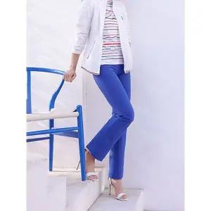 [크로커다일레이디]블루 파크골프라인 냉감 부츠컷 팬츠 CLCMPT207_P385198602