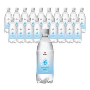 할리스 탄산수 플레인, 500ml, 20개