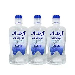 가그린 오리지널 구강청결제 750ml x3개