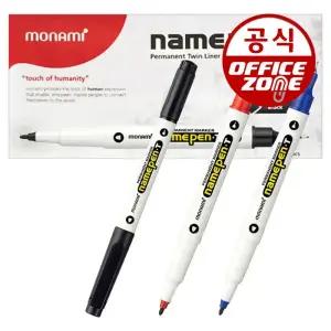 모나미 네임펜T 트윈형식 12자루 1타 유성