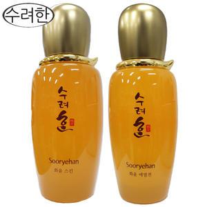 수려한 화윤 2종(스킨 80ml+로션 80ml)/한방화장품/보습+주름 dj
