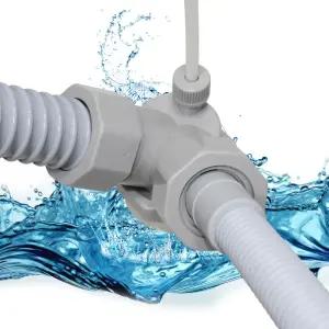 4-2 국산 싱크가드 3구 코너형 싱크대 트랩 하수구 배수구 배관 트랩 악취 냄새 차단