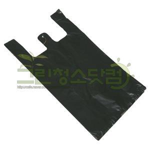 다용도검정비닐봉투 3호(특대)-8리터-100매-20묶음(총2000매) 과일비닐 슈퍼/편의점봉투 손잡이봉지