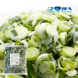냉동대파슬라이스 1kg 깐 파 파기름 국물요리 대용량 손질야채