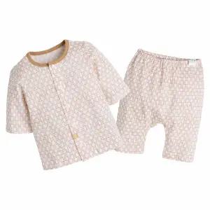 [보리보리/모이몰른]유아 땅콩 7부 실내복 세트