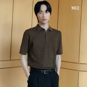 [최초가 89 900] 25SS 남성 코튼블렌디드 케이블 카라니트4