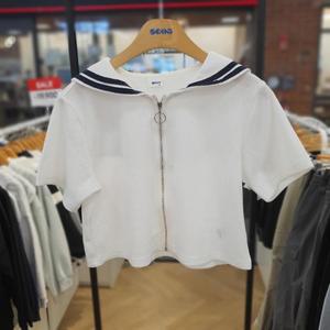 에스핏 HC08 세 일러 골지JP 에스핏주니어 여아/여름 니트집업 SJZ304 FKJP02