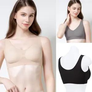 보디가드 퓨징 무봉제 심리스 노라인브라 노와이어 브라탑 BBWBA073