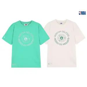 [롯데백화점]엔비에이 남녀공용 엔비에이 GREEN 빅심볼 티셔츠 N222TS212Z