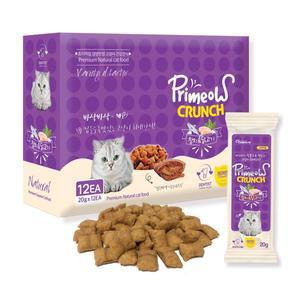 프리미요 참치+닭고기 크런치 20g 12P