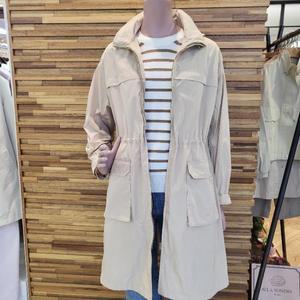 올앤선드리 M백화점 로얄점퍼 후드사파리점퍼,허리스트링점퍼 A5S2N721