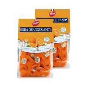 듀포 포지타노 소다 오렌지 맛 캔디 400g 2봉지