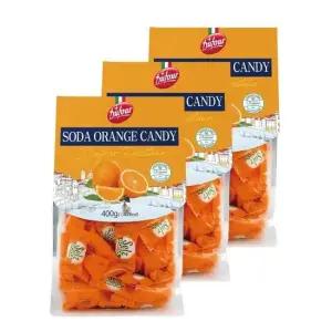 듀포 포지타노 소다 오렌지 맛 캔디 400g 3봉지