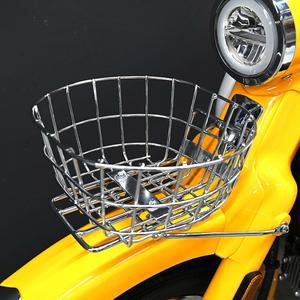 슈퍼커브바구니 아웃스탠딩 오토바이 튜닝 이너 앞바구니 아웃 신형 프론트 이너랙 배달