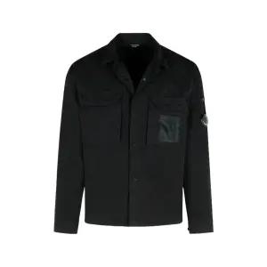 CP컴퍼니 체스트 포켓 지퍼 셔츠 18CMOS142A 110143G 999