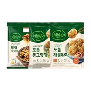 [CJ제일제당]비비고 도톰동그랑땡560g + 도톰해물완자510g + 잡채644g