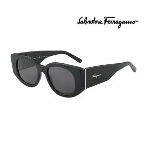 페라가모 명품 선글라스 SF1053S 001 라운드 뿔테 자외선차단 여자 남자
