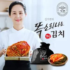 [김공식]  국내산100 포기김치5kg+총각김치2kg