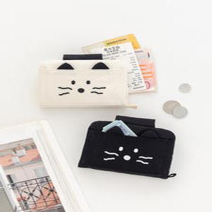 로마네 브런치브라더 키티 소프트 스퀘어 카드지갑