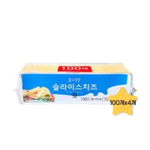 동원 소와나무 슬라이스치즈 100장 x 4개(1박스)