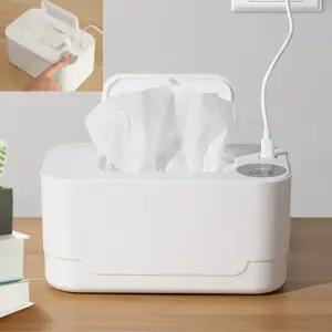 템팜 물티슈워머 아기 신생아 육아가전 마스크 온열티슈케이스 휴대용 화장솜 미용티슈
