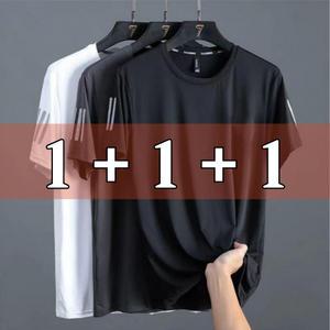 (3장 행사중) 쿨 아이스 냉감 반팔 티셔츠 기능성 라운드 남성 남자 반팔티 러닝 골프 등산 축구