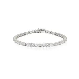 [롯데백화점]티르리르 3mm 패션화이트 테니스 팔찌 TBSBRW00034M