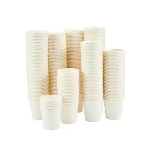 무형광 무지 6.5oz 종이컵 1000개입 160g 탕비실 자판기