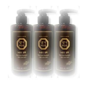 댕기머리 뉴골드 샴푸 500ml 3개