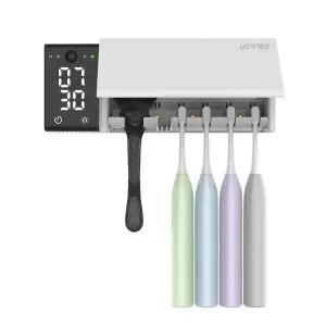 유토렉스 유무선 벽걸이 충전 칫솔 소독 건조 자외선 UV 살균기 URT-145CH