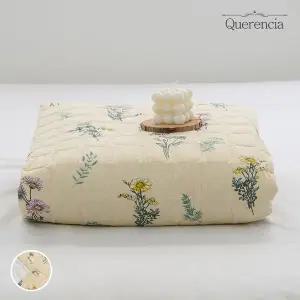 [케렌시아] 와일드 플라워 카페트 겸 패드 슈퍼싱글