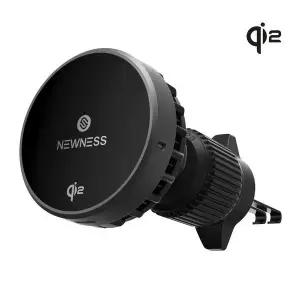 [핫트랙스]EZ Cool Qi2 맥세이프 차량용 무선 충전기 (799744)