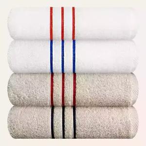 송월 타올 호텔 수건 5장 프리미엄 고중량 코마사 40수 200g 내추럴 코튼